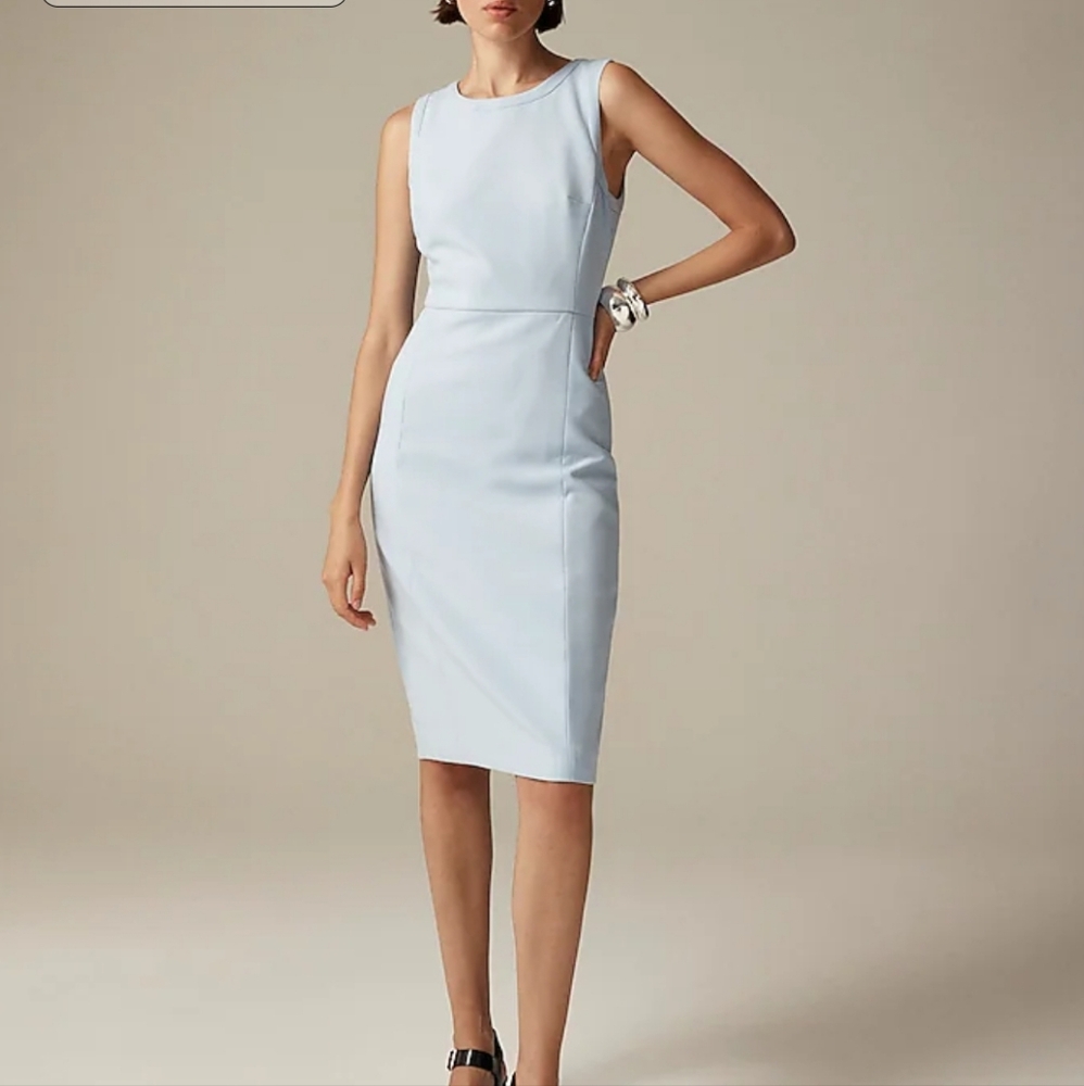 NWT J. Sheath dress in four-season stretch